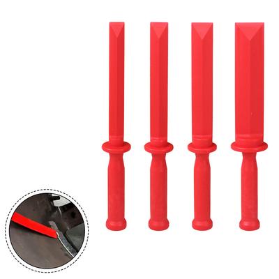 4PCS Chisel Scraper Set Plastic Balance Block Spade For Removes Tires Debris Adhesives Paint Auto Trim Removal Cleaning Tool