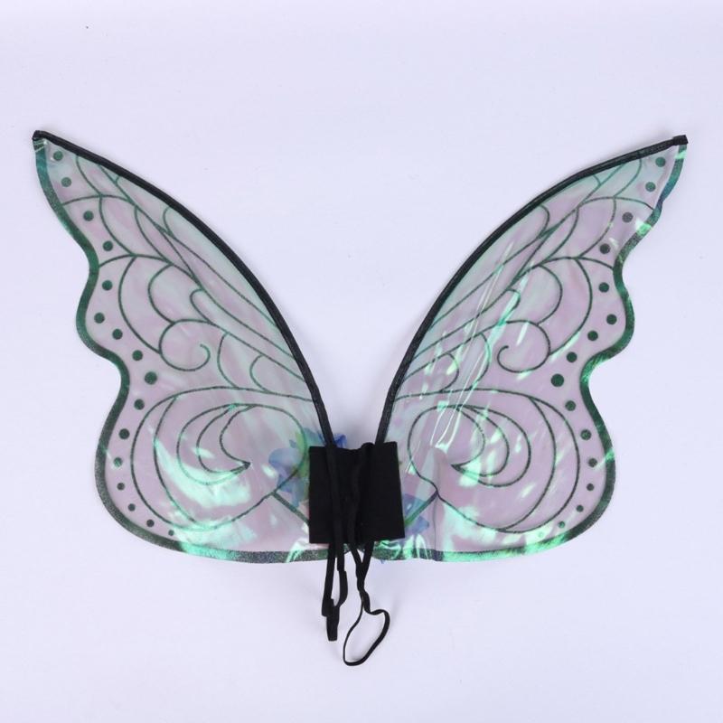 Butterfly Wing Halloween Wing Costume for Girl Christmas Masquerades Cosplay Fairies Wing Butterfly Dress up Outfit