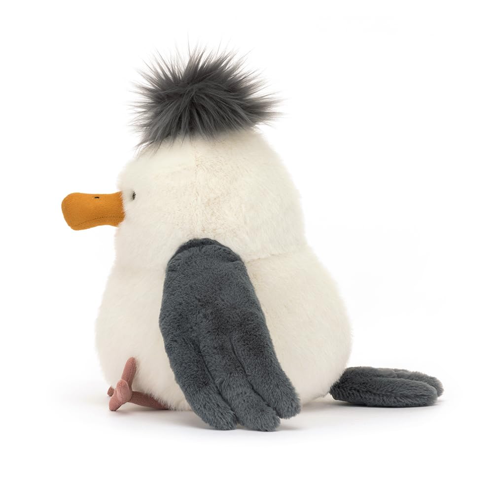 Jellycat Chip Seagull Plush Toy, 10-Inch - Stuffed Bird - Classic Kids Gift