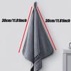 Car Wash Towel High-end Superfine Fiber Double Sided Short Fluff Non-Shedding Strong Water Absorption Soft Car Cleaning Towel