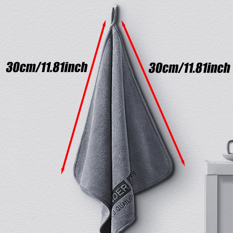 Car Wash Towel High-end Superfine Fiber Double Sided Short Fluff Non-Shedding Strong Water Absorption Soft Car Cleaning Towel