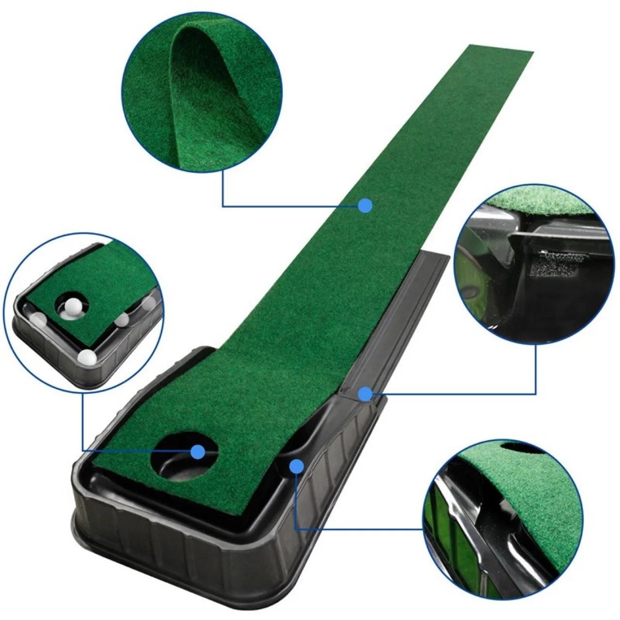 

Perfect Your Golf Skills with Realistic Home Practice Improve Your Putting Lower Your Scores and Enjoy One Size зелёный