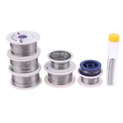 8G 15G 30G 50G 100G 0.8Mm 1.0Mm Filo di Stagno per Saldatura Stagno Fuso Anima di Colofonia Saldatura Rotolo di Filo per Saldatura Flusso No-Clean