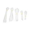 550Pcs Nylon Cable   Assortment Set Self Locking Electric Wire Ties for Outdoor Indoor