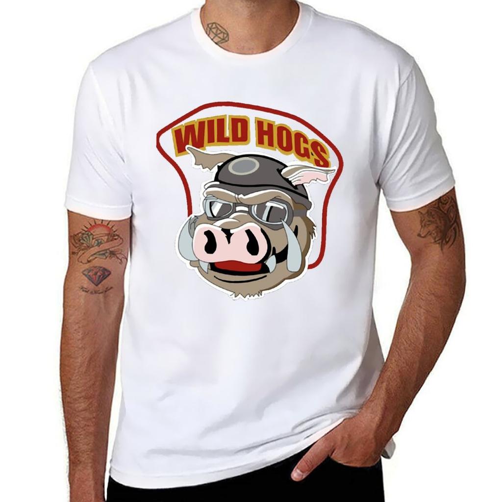 Wild Hogs Logo TShirt Simple Graphic Design TShirt