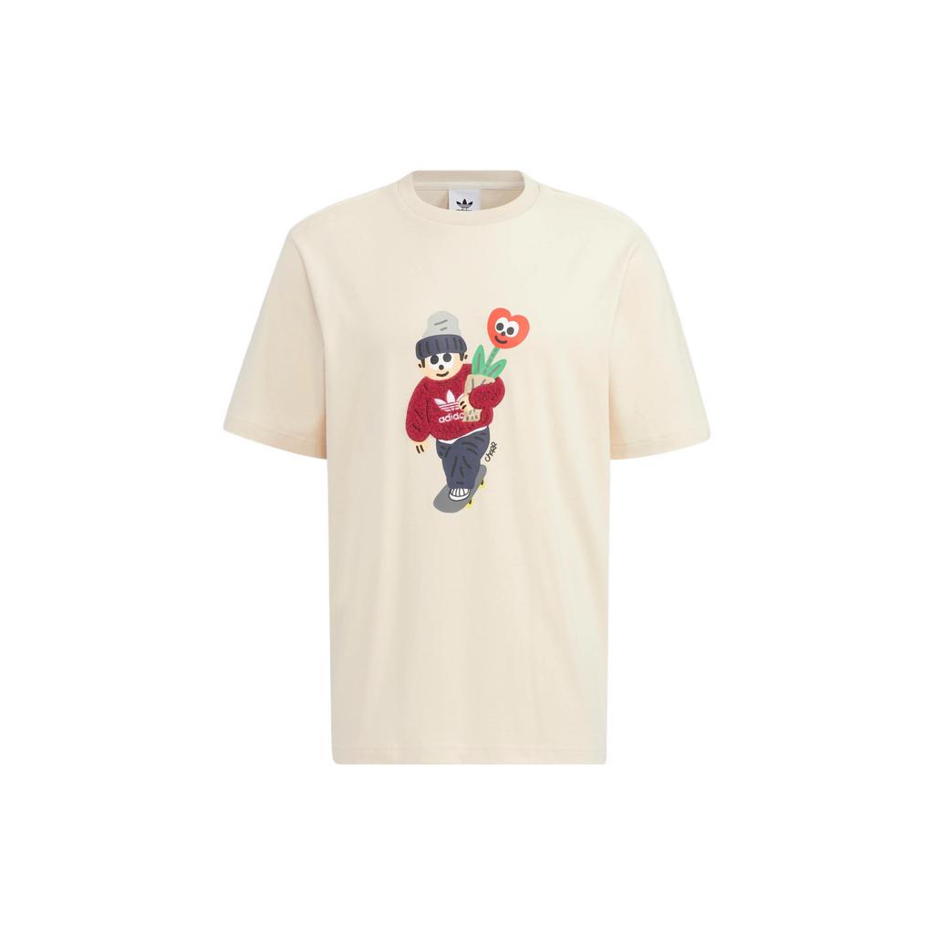 Adidas Originals x Charr Morita T Shirt Unisex Apricot HR3474