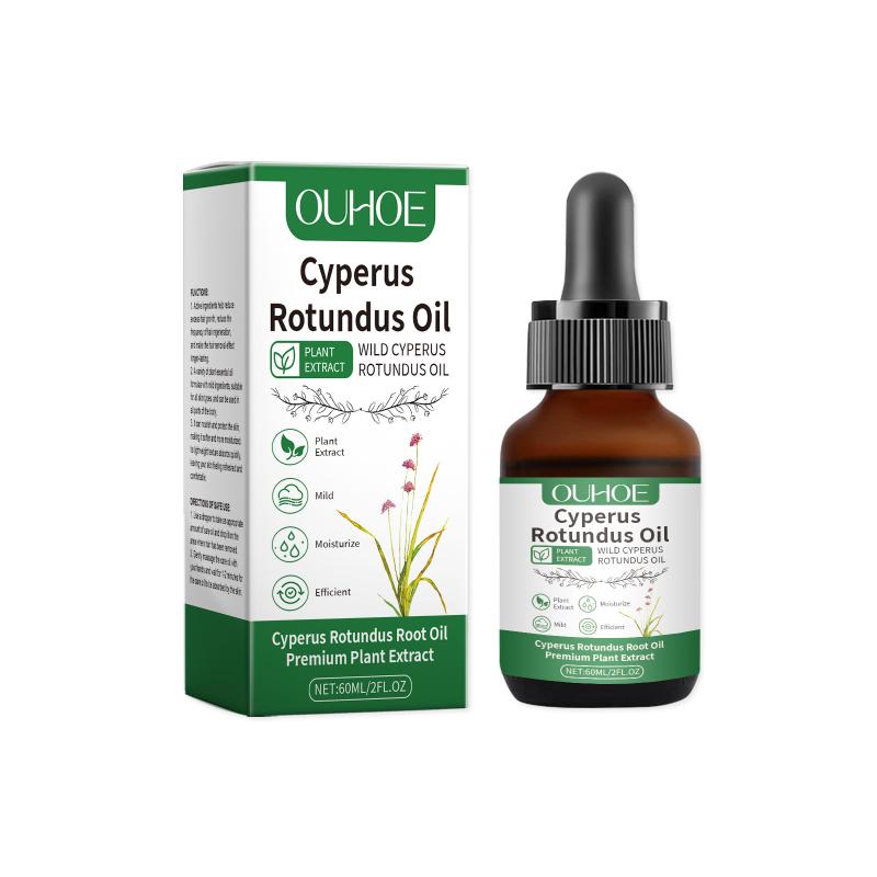Cyperus Rotundus Oil Hair Removal Inhibitor Moisturizing Smoothing Gentle After Shave Body Skin Care Use