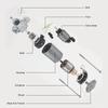 05034555AA 5034555AA R5034555AA Starter Motor For 2007-2013 Jeep Compass 2.0L 2.4L 2007-2009 Dodge Caliber 1.8L Starter Sliver