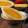 100Pcs Disposable Egg Tart Molds Aluminum Foil Cupcake Mold Cake Cookie Mold Kitchen Bakeware Tools for Tart Pie Baking Cooking