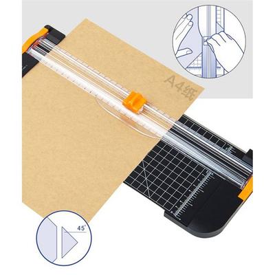 JM Shop Practical A4 Paper Cutter Standard Cutting Paper Cutter Automatic Safety Protection Device Standard Cutter