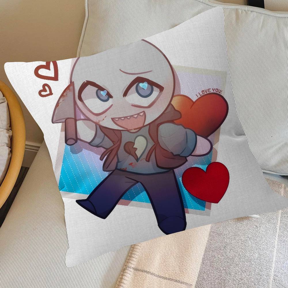 Peter Y-Your B-Boyfriend Club Bar Paper Vintage Pillow Anime Pillow Sofa Bed Head Pillow Cover Cushion Cover 45x45 cm Fashion