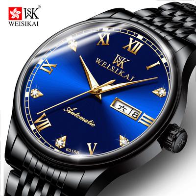 Neue TOP Marke Luxus herren Uhr Mit Box Business Wasserdicht Dual Kalender Automatische männer Mechanische Uhren