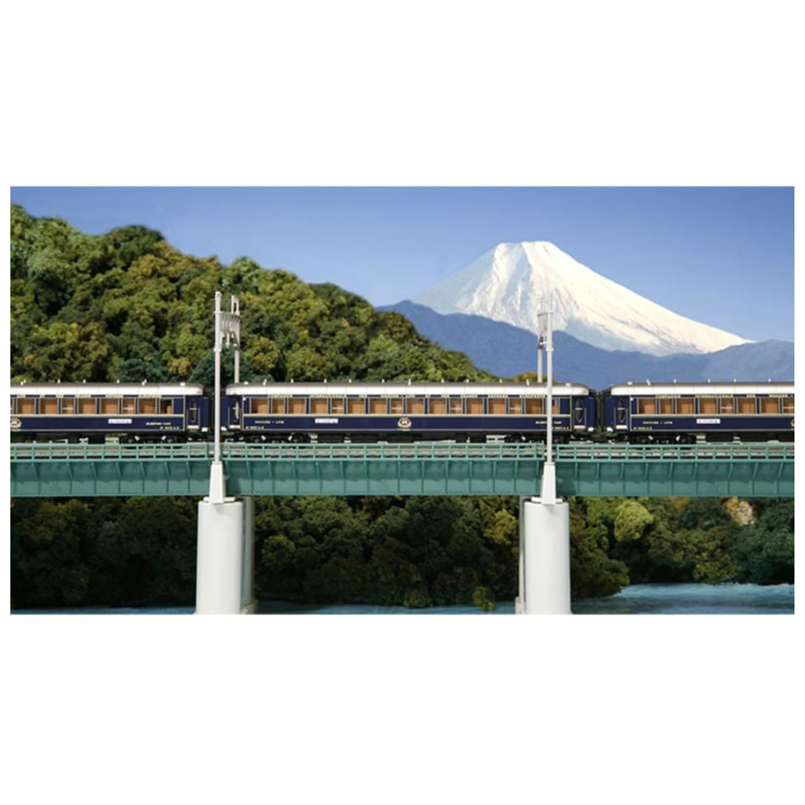 

Модель поезда KATO Orient Express Базовый набор для железной дороги KATO № 10-561 88 7 вагонов (Европа Япония) чёрный