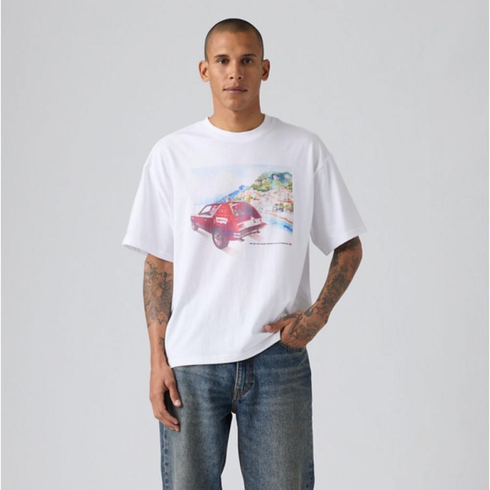 Levi S Men Graphic Crop Tee 004h00020 90(S)