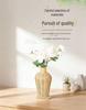 High-Grade Imitation Rattan Woven Vase for Dried Flowers - Elegant Living Room and Desktop Ornament