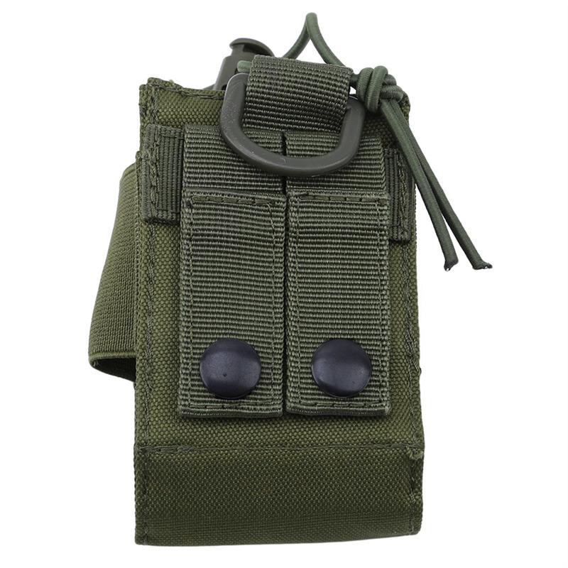2026 Radio Pouch Hiking Walkie Talkie Holder Interphone Hanging Bag Molle Nylon Magazine Pouch Pocket Caza