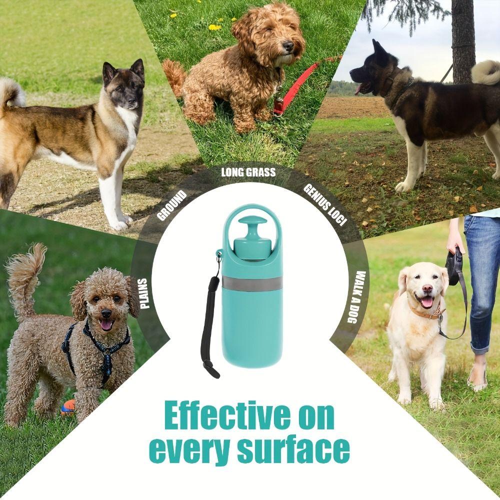 New Portable Dog Pooper Scooper No Touch with Bag Attachment Dog Waste Pick-up Cleaner Leak-Proof Claw Grabber Pickup Tool
