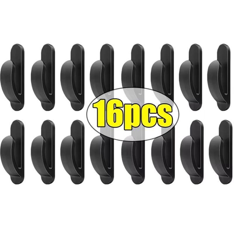 Mini Strong Sticky Universal Vehicle Hooks Self Adhesive Auto Interior Organizer Holder for Home Bathroom Car Accessories