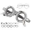 64mm Optisk prøvelinseinnfatning Optometri Linseinnfatning Ultralett Brilletilbehør