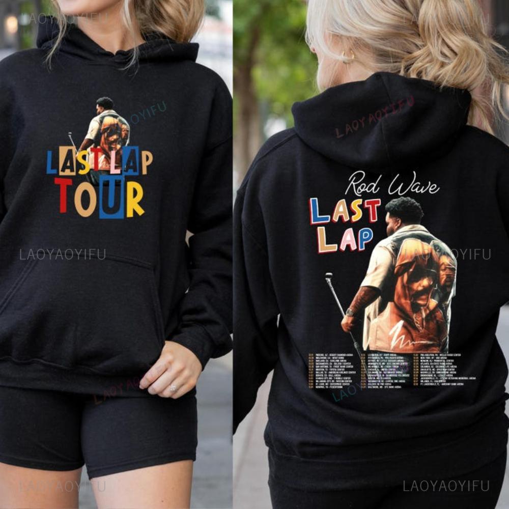 

Last Lap of Rod Wave Tour 2024 Unisex Sweatshirt Play Rod Wave Concert Merchandise Hoodie Music Tour Ladies Hoodies 3XL
