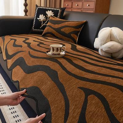 1pcs Irregular Sofa Cover Simple Wear Resistant Non Slip Furniture Protector Four Season Universal Couch Cushion Home Decor