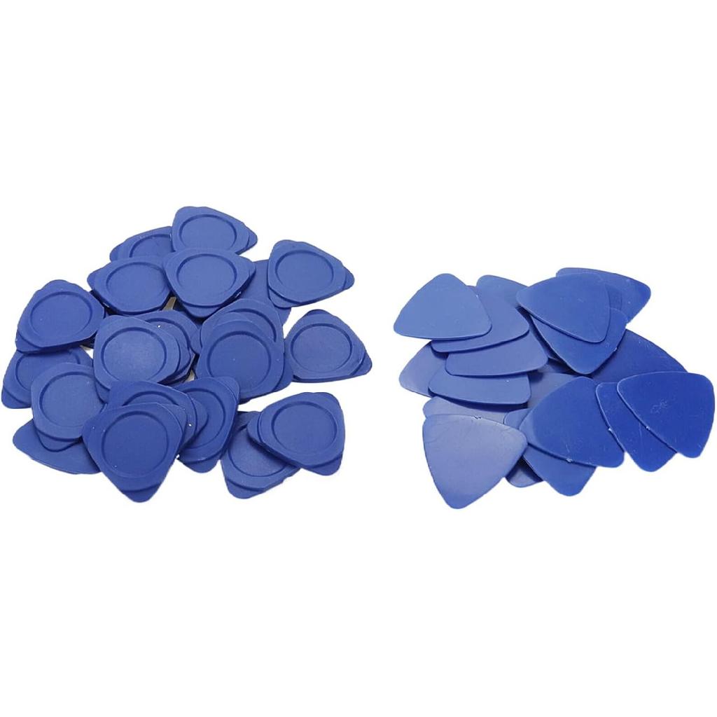 Semetall 50Pcs Opening Pry Tools with Case,Triangle Plastic Pry Opening Tool for Electronic Products