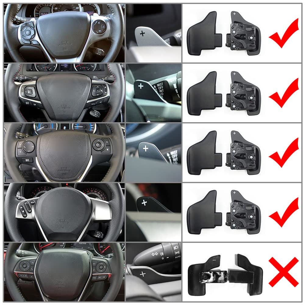 GZYF Car Steering Wheel Paddle Paddle Shift Paddle Extension Paddle