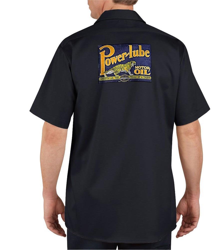 Powerlube Motor Oil - Mechanics Graphic Work Shirt Short Sleeve Unisex T-Shirt XXL