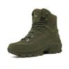 Men's High-Top Tactical Desert Combat Boots - Plus Velvet, Warm, Large Size Outdoor Snow Boots