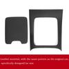 Car Center Console Leather Suede Style Panel Cover Trim Panel Frame Interior Modification For Mercedes Benz EQE SUV  -2025