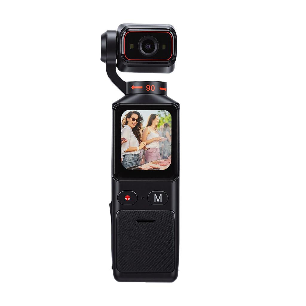 Handheld Camera 4K HD 140 Degrees  Wide Angle Touch Screen Anti Shake Handheld Camcorder with 180 Degrees  Rotating