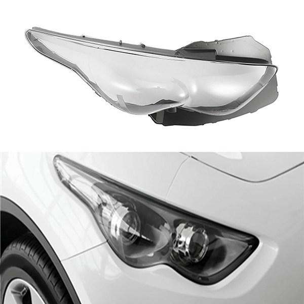 Right Side Transparent PC Headlight Cover Shell for Headlight Replacement