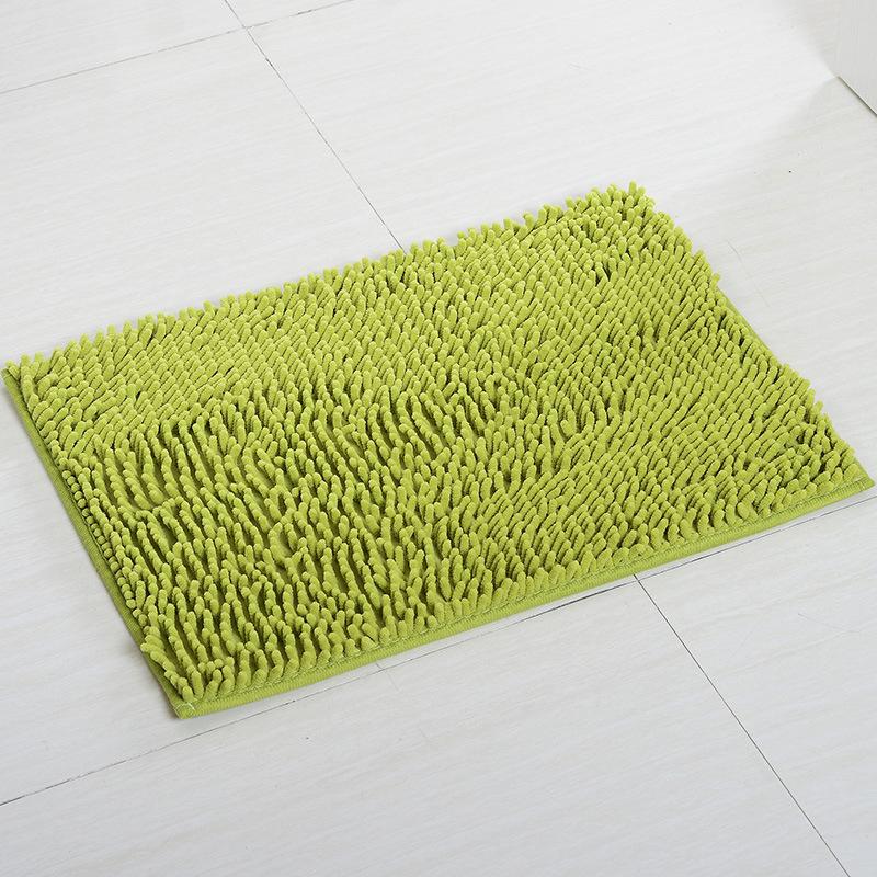 Chenille Entry Mat Bathroom Bathroom Toilet Toilet Absorbent Door Mat Foyer Entry Foot Non-slip Mat