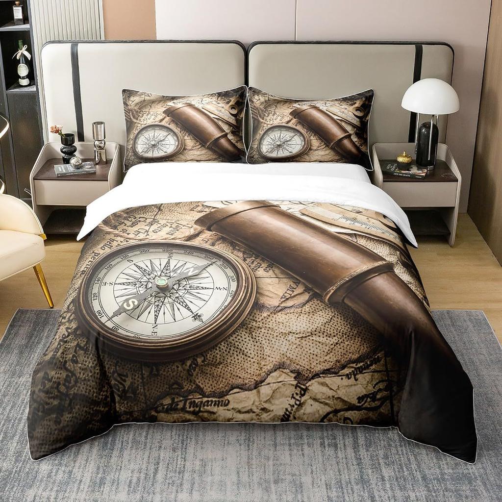 Hippie Flower Three-Piece Quilt Cover 3D Digital Printing Bedding Set Bed Cover