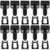 10 Set 51711916199 Car Boot Carpet Interior Lining Clips For Bmw E30 E34 E36 Z3 Boot Trunk Trim Lining Twist Turn Lock Clip