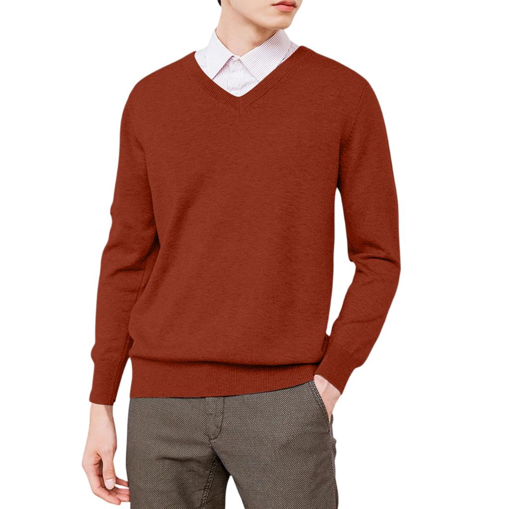 Men's  V-Neck  Leisure  Keep Warm  Sweater