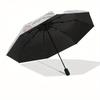 1pc Little Twin Stars Umbrella with Plastic Handle,Suitable for All Seasons Home Travel Outdoor UmbrellaSanlio334