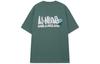 Li Ning Urban Outdoor Collection T Shirts Men's Mugwort Green Crew Neck Moderate Straight Fit AHSR983-2