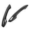 1 Pair Car Door Handle Cover Carbon Fiber Glossy Handle Trim Replacement for 718 2016‑2022