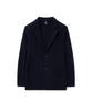 IOLO Waffle Peaked Knit Jacket_Navy
