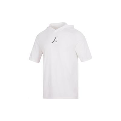 Pull à capuche uni avec logo T-shirt à manches courtes Homme Hauts Blanc DA9872-100