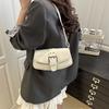 Bag Women's 2025 Summer Texture Fashion Underarm Bag Korean Version Niche Simple Casual Commuter Messenger Bag