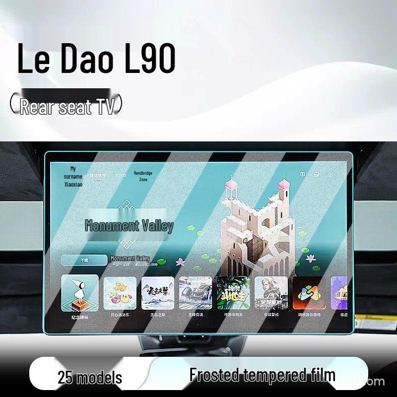 L90 Central Control Navigation Screen Protector for 25 Car Models
