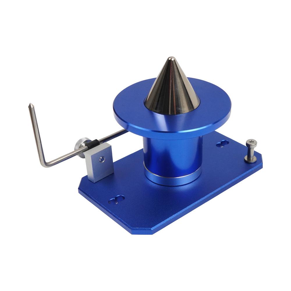 1 Set Lawn Mower Blade Balancer with Magnetic, Wall Mounted Blade Balancing Tool