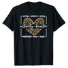 Activity Director Appreciation Activity Coordinator TShirt Leopard Print Graphic Professional Tee Tops Gifts for Women Unisex Love