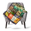 Bike Life Is Beautiful Ride Name Blanket Comfortable Soft Lightweight Allseason Multipurpose Blanket For Picnics Couches Offices Beds Living Rooms
