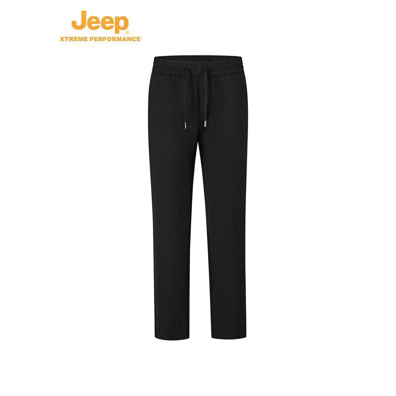 Мужские быстросохнущие походные брюки Jeep 4XL чёрный