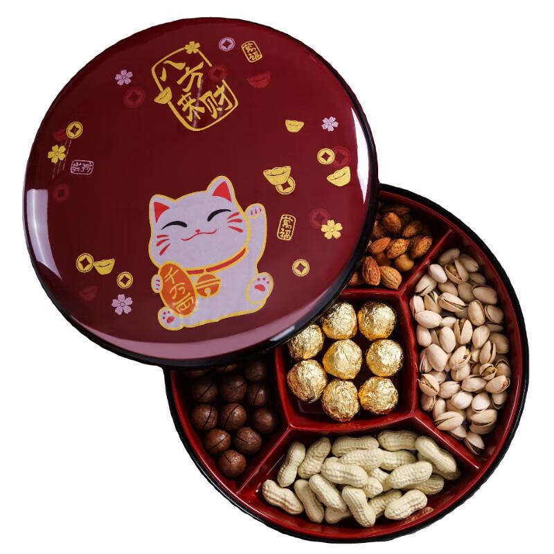 Wuhe Jufuyuan Round Festive Snack Serving Box
