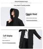 2025 Men's Mid-Length Korean Fashion Cotton Jacket - Youth Style, Thick & Warm Long Outerwear