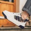 Men's shoes 2025 new summer breathable deodorant trend increases platform white shoes men's sports and leisure board shoes